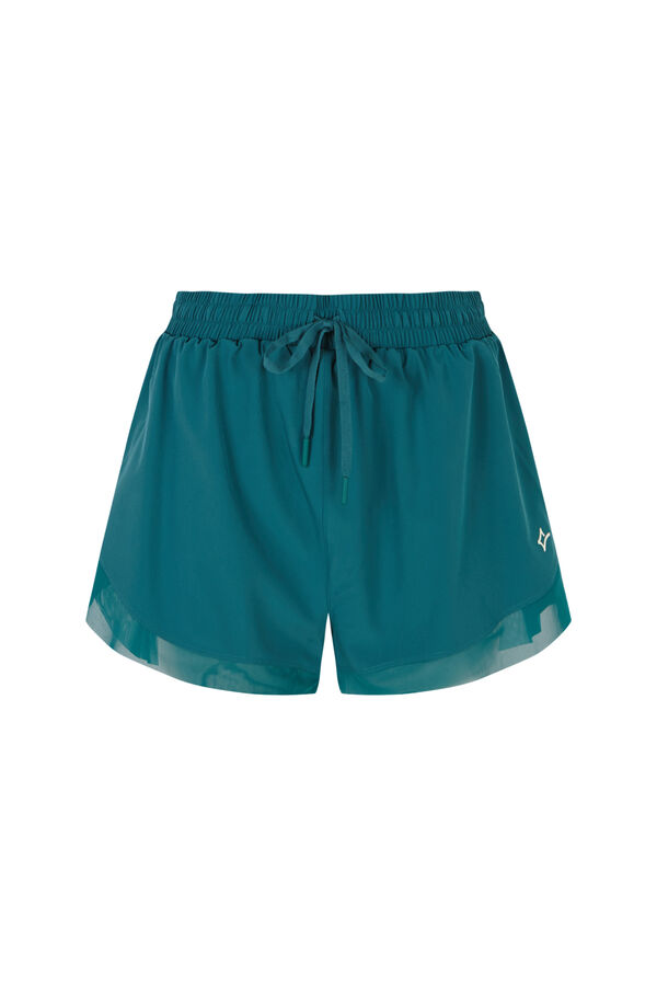 Dash and Stars Short ultra ligero malla verde verde