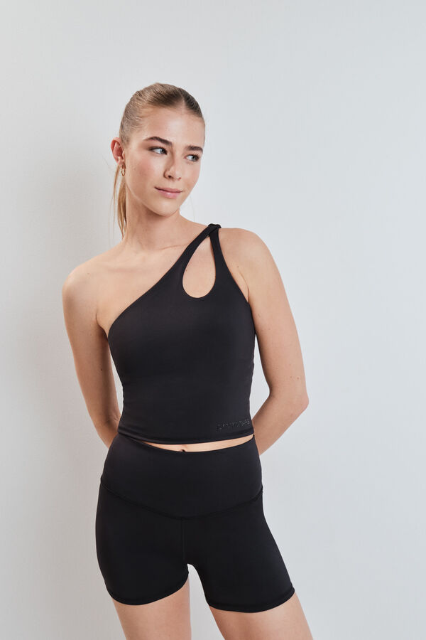 Dash and Stars Leggings 4D STRETCH cortos negro negro
