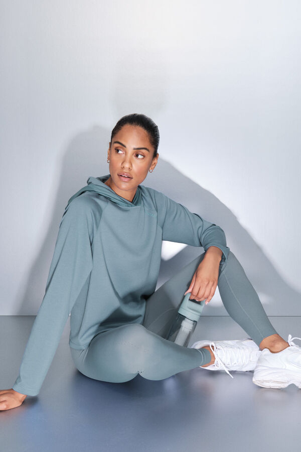 Dash and Stars Leggings largos COMPRESSIVE azul azul