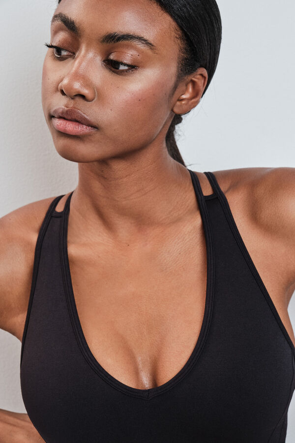 Dash and Stars Sujetador deportivo SEAMLESS COMFORT negro negro