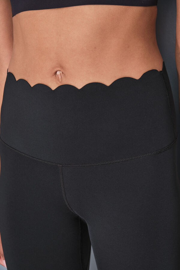 Dash and Stars Leggings COMPRESSIVE largo negro negro