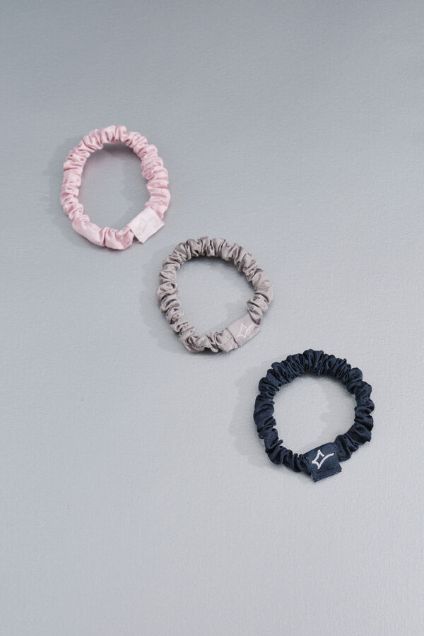 Dash and Stars Pack 3 gomas de pelo morado/lila