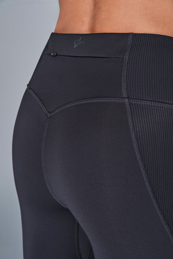 Dash and Stars Leggings 4D STRETCH pirata negro negro