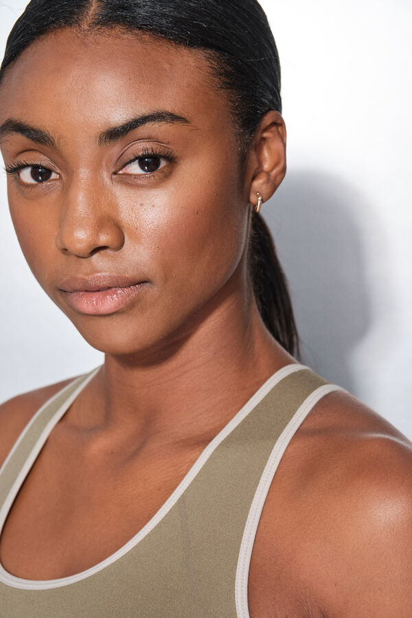 Dash and Stars Sujetador deportivo SEAMLESS COMFORT kaki verde