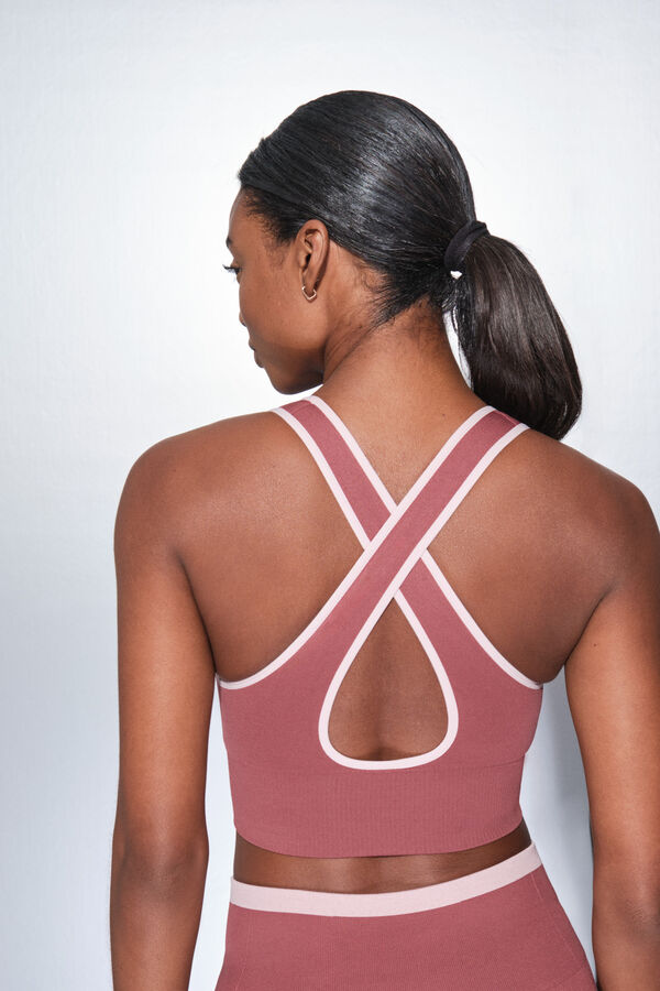 Dash and Stars Sujetador deportivo SEAMLESS COMFORT rosa rosa