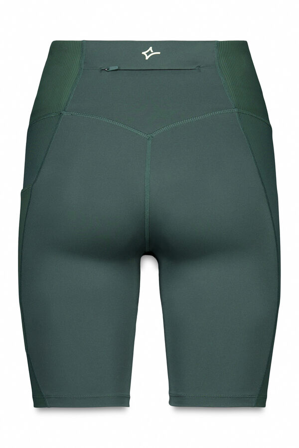 Dash and Stars Leggings 4D STRETCH ciclista verde verde