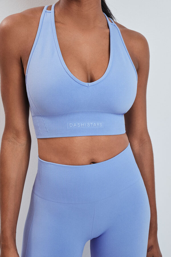 Dash and Stars Sujetador deportivo SEAMLESS COMFORT azul azul