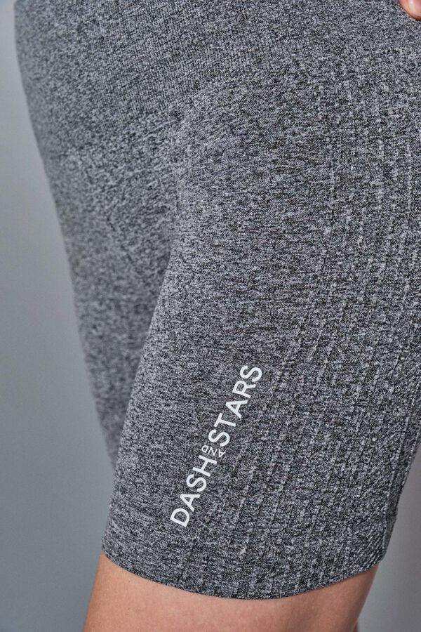 Dash and Stars Leggings ciclista SEAMLESS COMFORT gris gris
