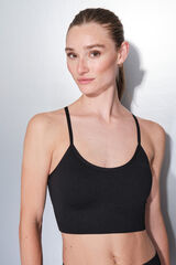 Dash and Stars Sujetador deportivo SEAMLESS COMFORT negro negro