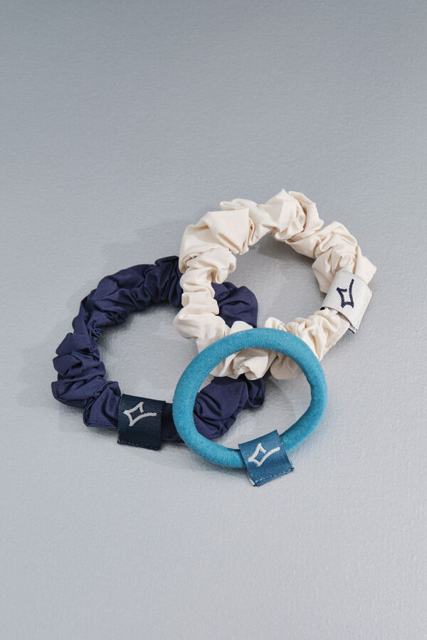 Dash and Stars Pack 3 gomas de pelo blanco