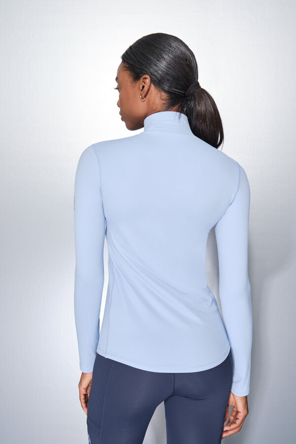 Dash and Stars Camiseta manga larga azul beb&eacute; azul