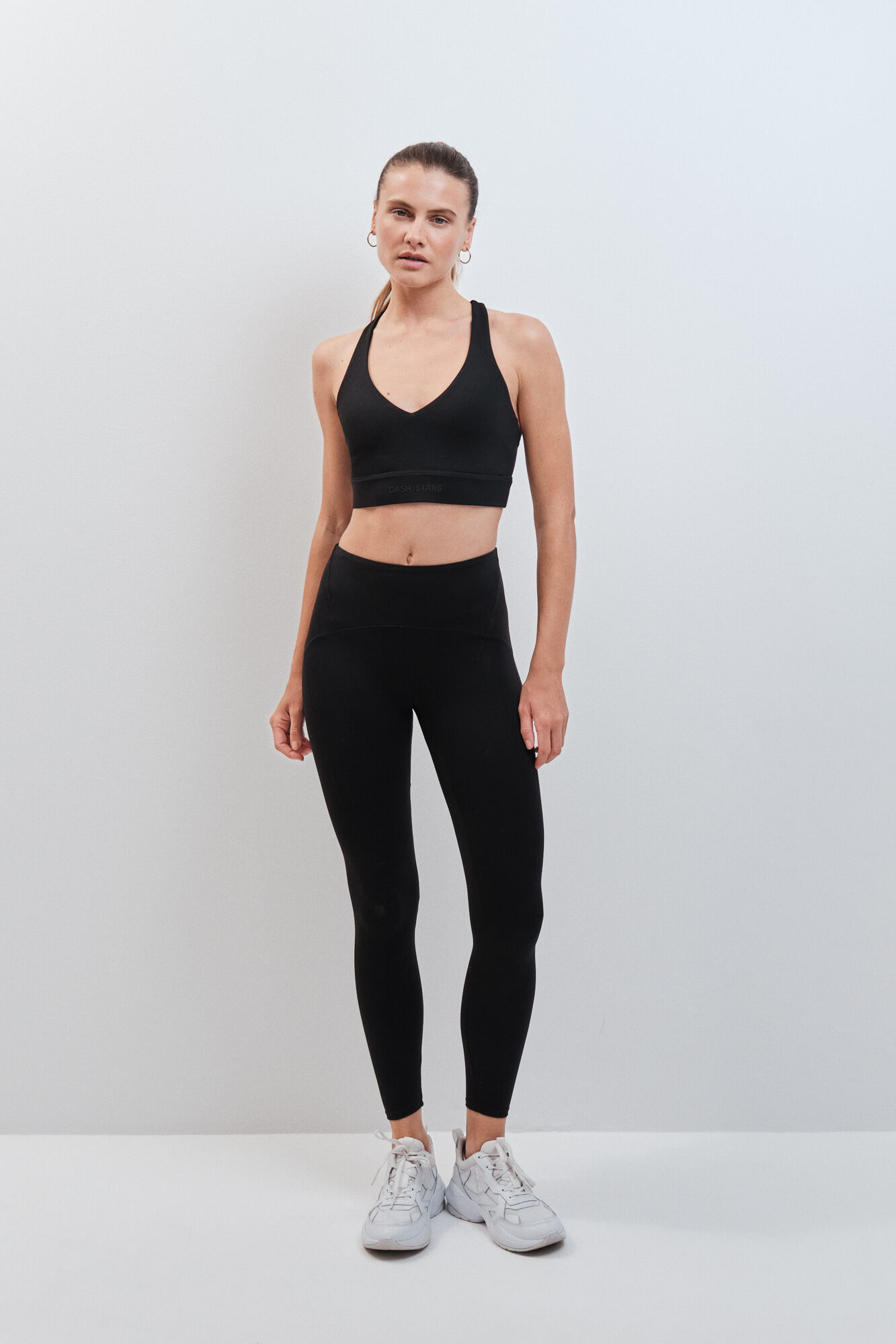 Dash and Stars Leggings SOFT MOVE largo negro