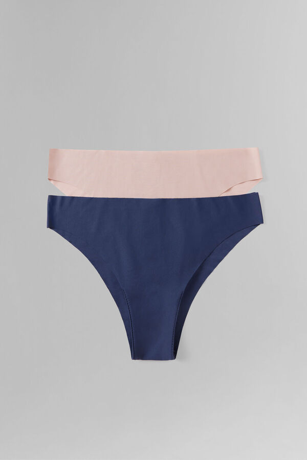 Dash and Stars Pack 2 bragas brasile&ntilde;as laser cut  azul