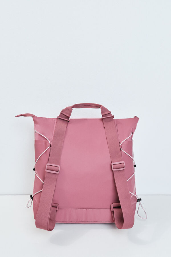 Dash and Stars Mochila multiposici&oacute;n burgundy rojo