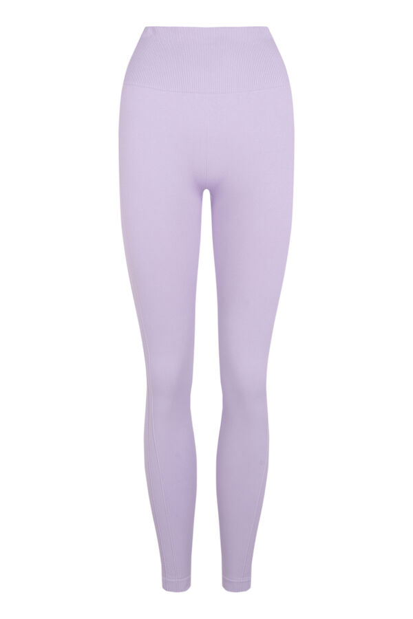 Dash and Stars Leggings largo SEAMLESS COMFORT lila morado/lila