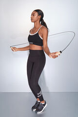 Dash and Stars Leggings largos negro negro