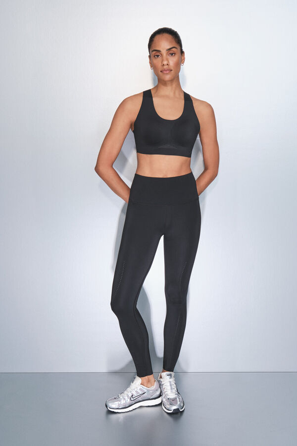 Dash and Stars Leggings largos COMPRESSIVE negro negro