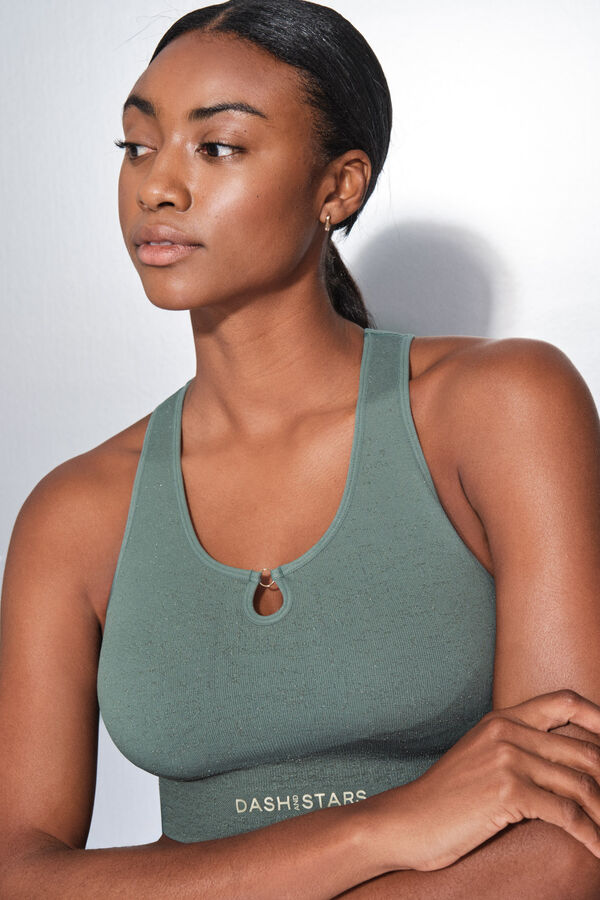 Dash and Stars Sujetador deportivo SEAMLESS COMFORT verde verde