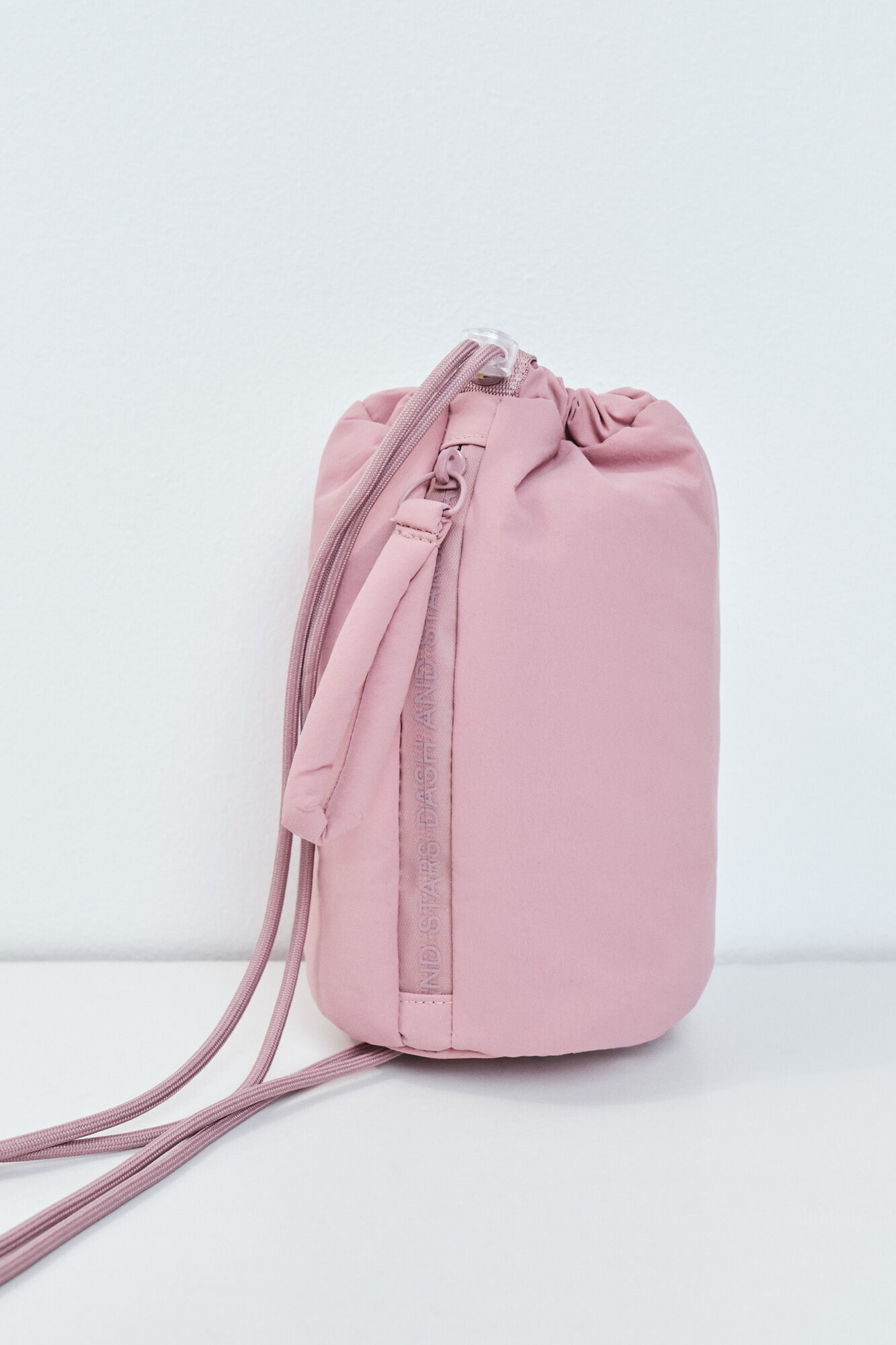 Dash and Stars Bolso deporte nylon rosa