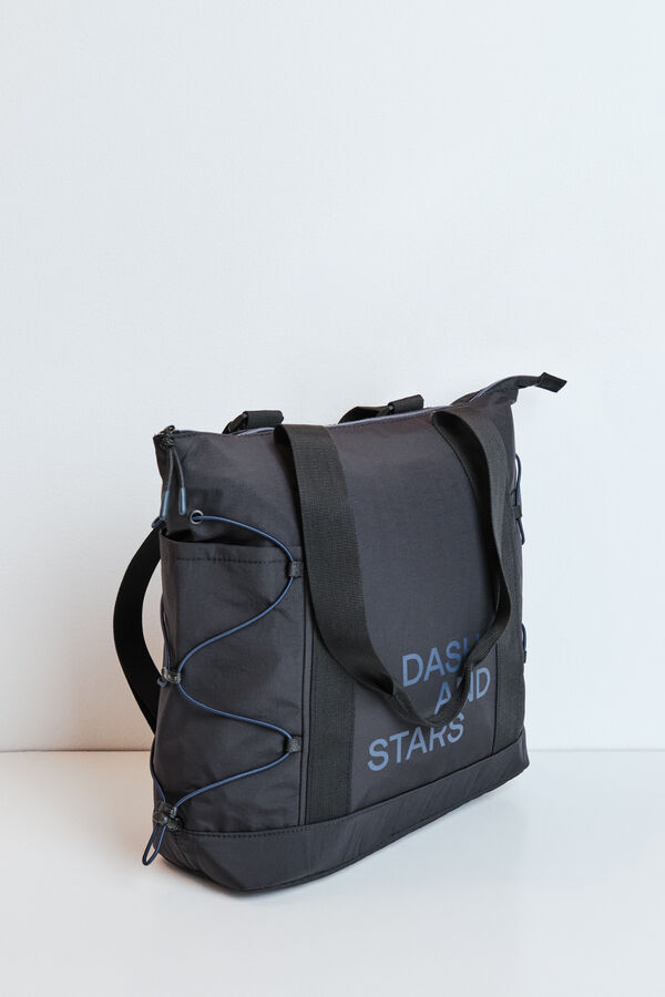 Dash and Stars Mochila multiposici&oacute;n negra negro