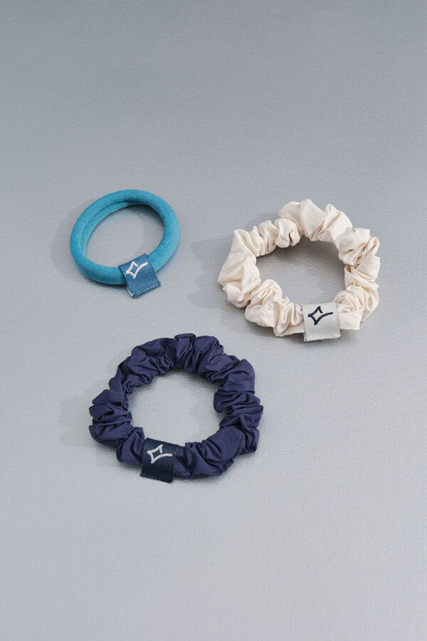 Dash and Stars Pack 3 gomas de pelo blanco