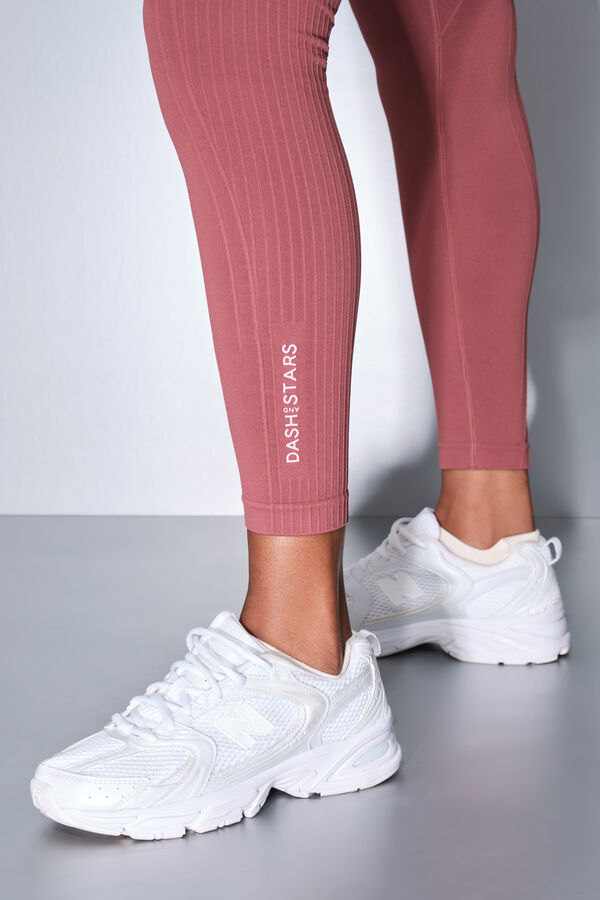 Dash and Stars Leggings largos SEAMLESS COMFORT rosa rosa