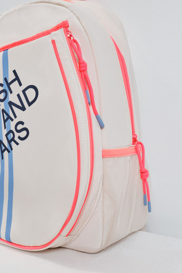 Dash and Stars Mochila padel blanca blanco