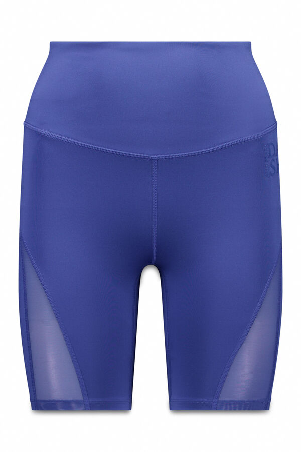 Dash and Stars Leggings 4D STRETCH ciclista azul azul