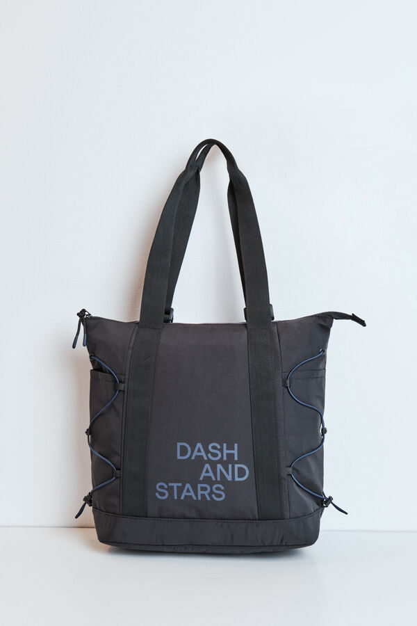 Dash and Stars Mochila multiposici&oacute;n negra negro