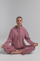 Dash and Stars Sudadera capucha suave rosa rosa