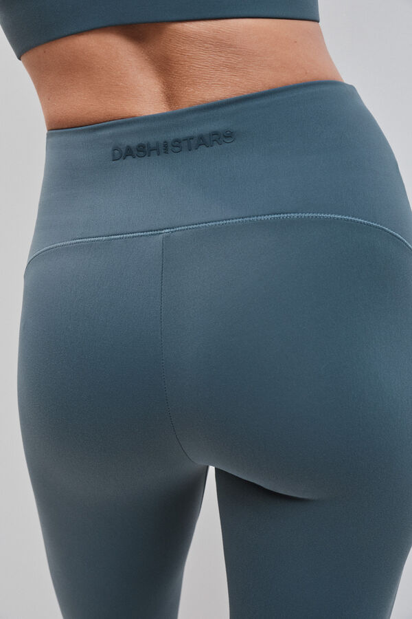 Dash and Stars Leggings SOFT MOVE largo verde verde