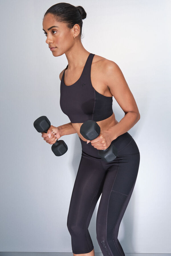 Dash and Stars Leggings 4D STRETCH pirata negro negro