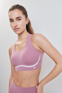 Dash and Stars Sujetador deportivo COMPRESSIVE rosa