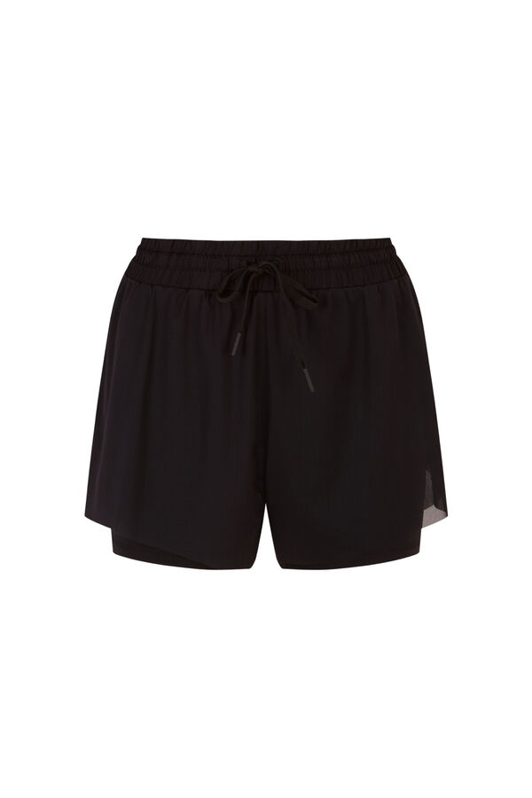 Dash and Stars Short ultra ligero malla negro negro