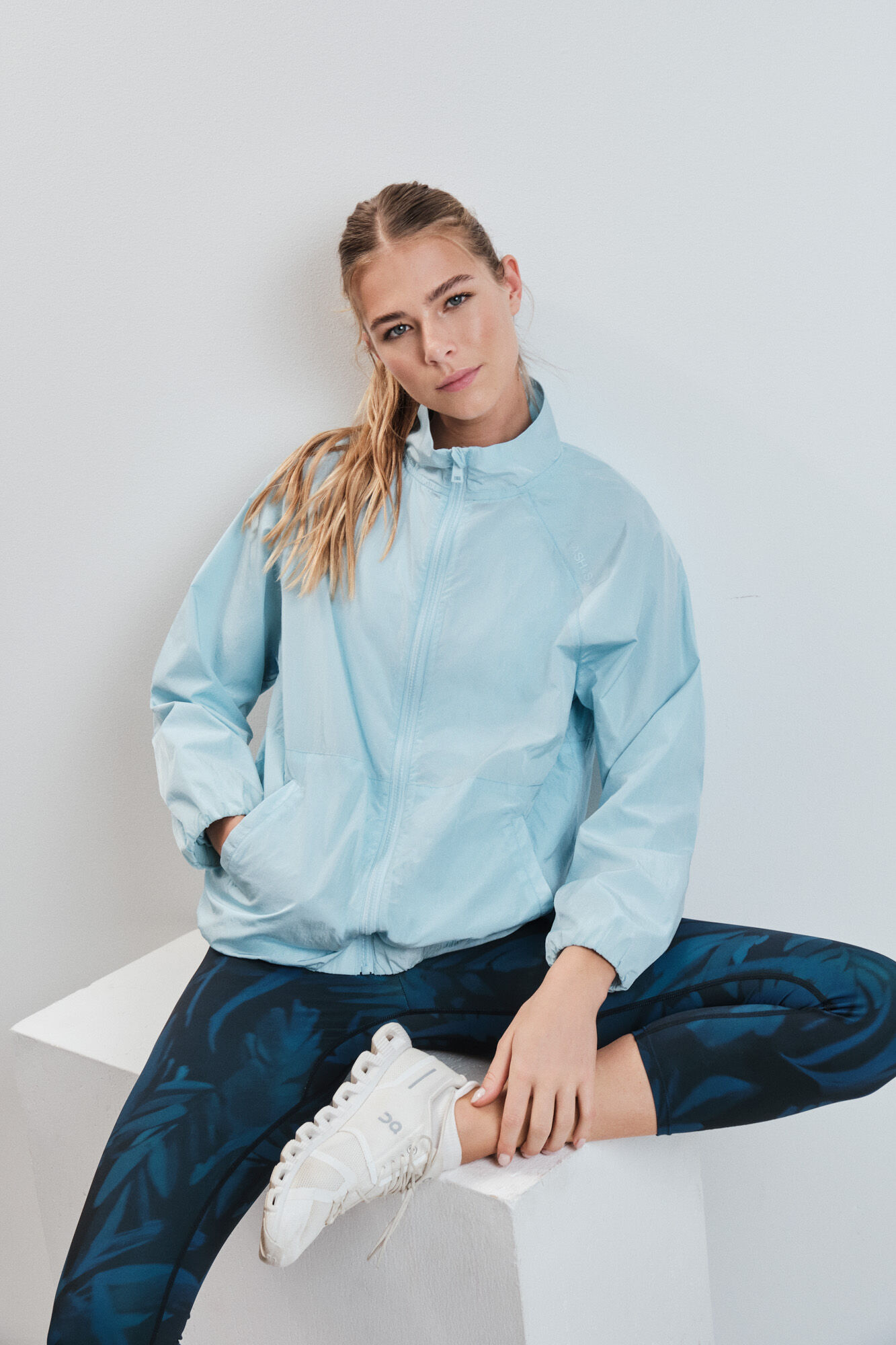 Dash and Stars Chaqueta cortavientos azul