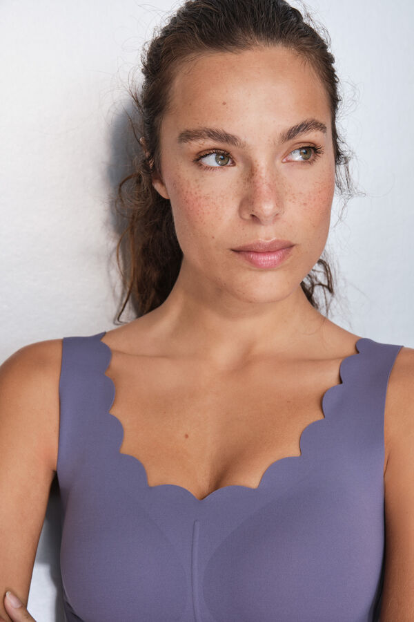 Dash and Stars Sujetador deportivo COMPRESSIVE morado morado/lila