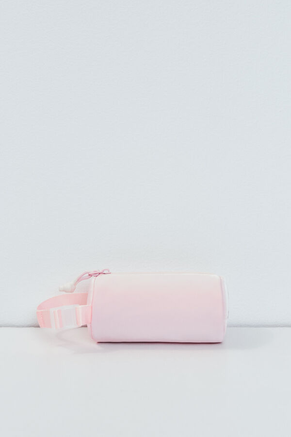 Dash and Stars Charm cuadrado rosa. rosa