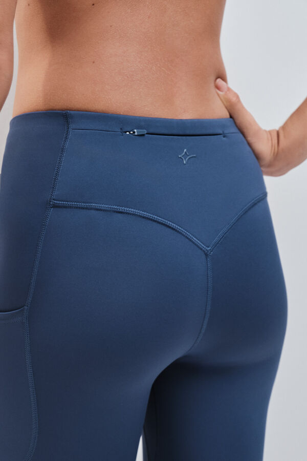Dash and Stars Leggings pirata 4D STRETCH azul azul
