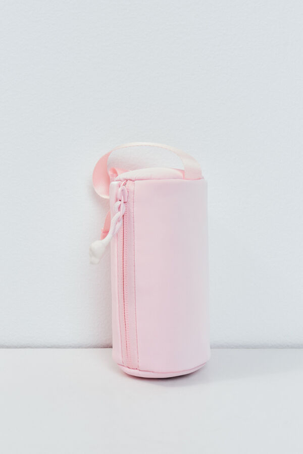 Dash and Stars Charm cuadrado rosa. rosa