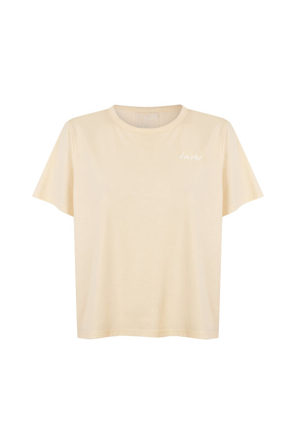 Dash and Stars Camiseta manga corta extra suave amarilla amarillo