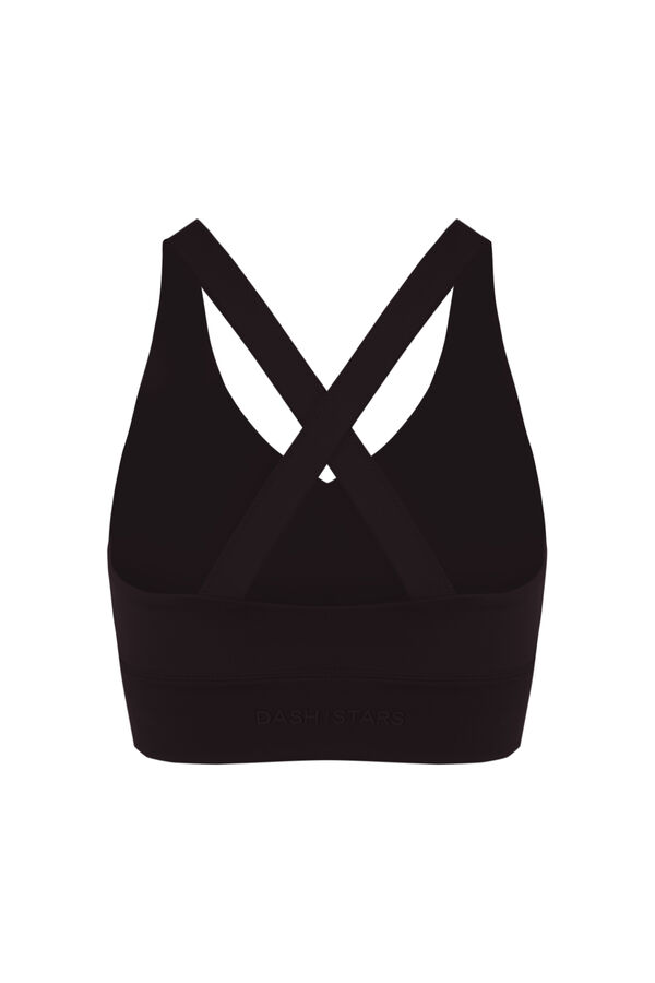 Dash and Stars Sujetador deportivo SOFT MOVE negro negro