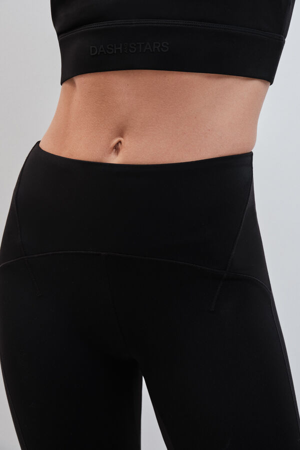 Dash and Stars Leggings SOFT MOVE largo negro negro
