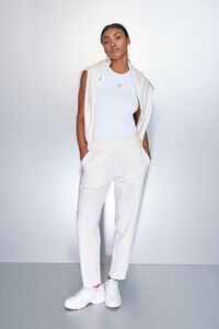 Dash and Stars Pantal&oacute;n jogger blanco