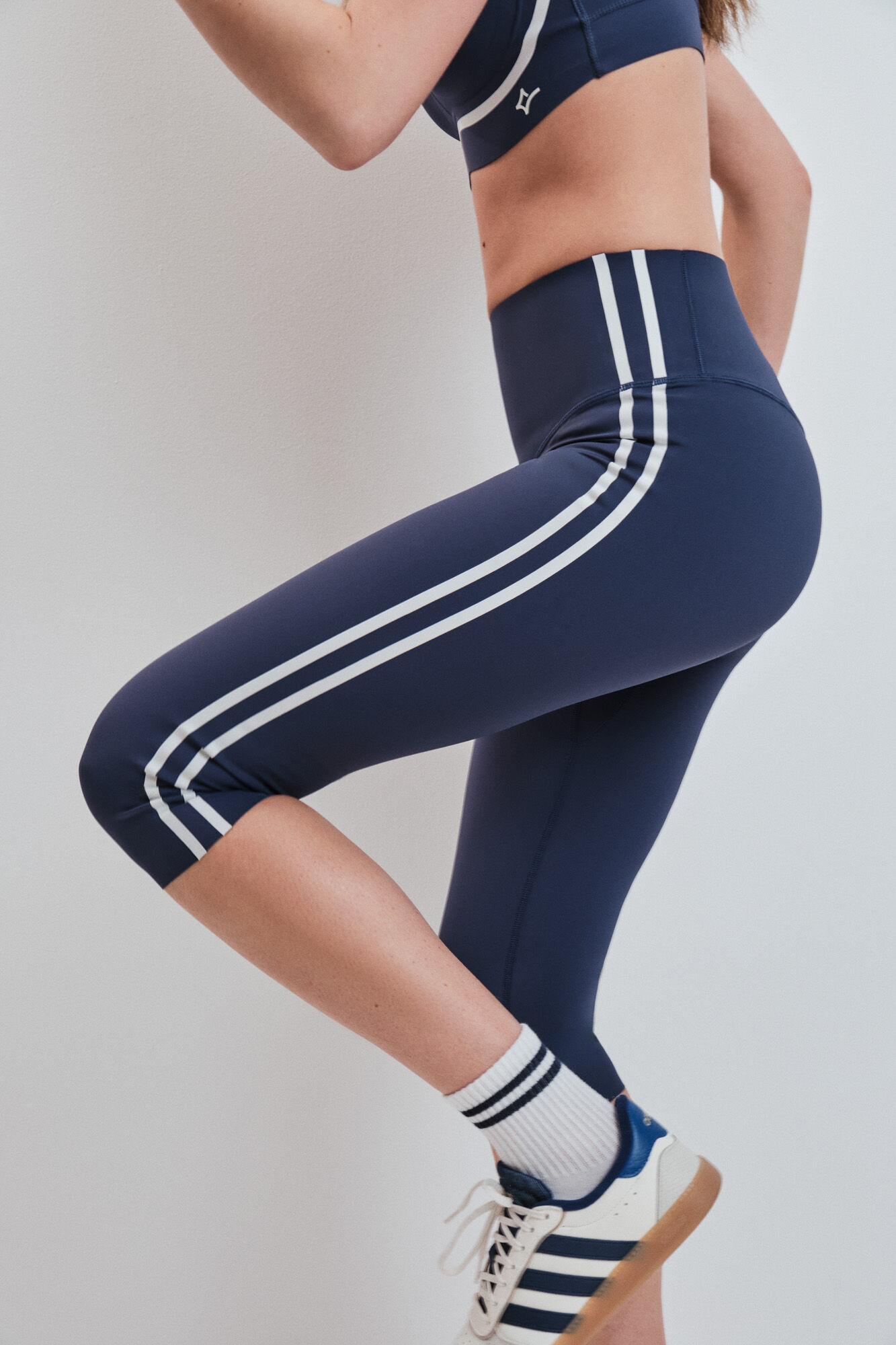Dash and Stars Leggings COMPRESSIVE pirata azul