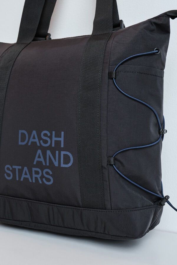 Dash and Stars Mochila multiposici&oacute;n negra negro