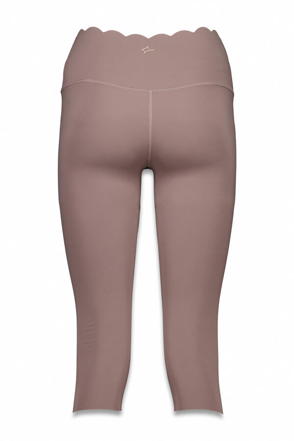 Dash and Stars Leggings COMPRESSIVE pirata marr&oacute;n nude