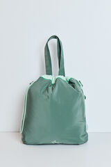 Dash and Stars Bolsa tote nylon acolchado verde