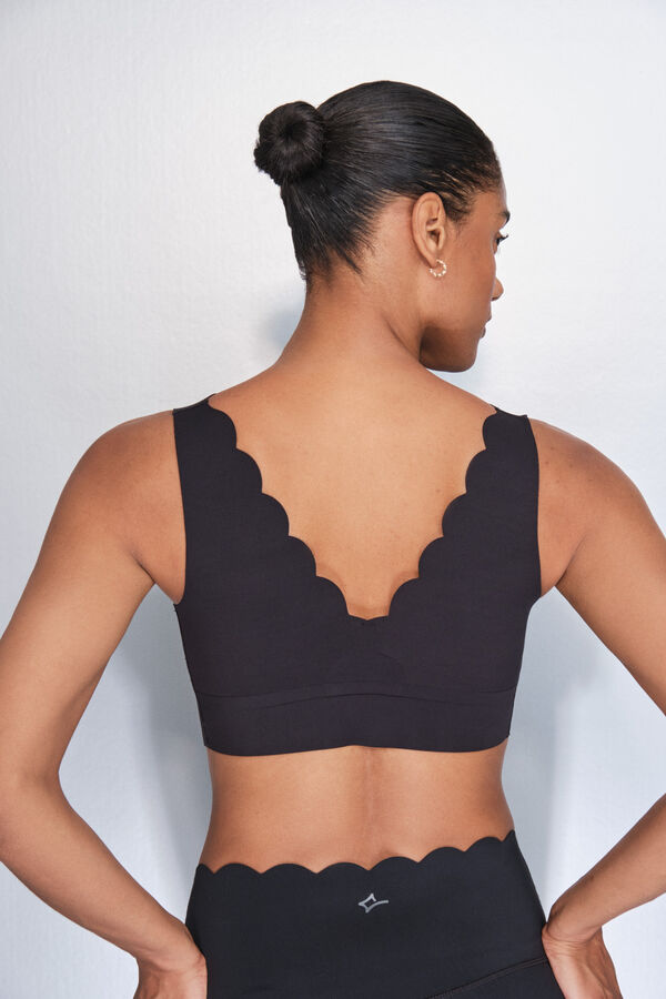 Dash and Stars Sujetador deportivo COMPRESSIVE negro negro