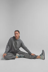 Dash and Stars Sudadera capucha suave kaki beige