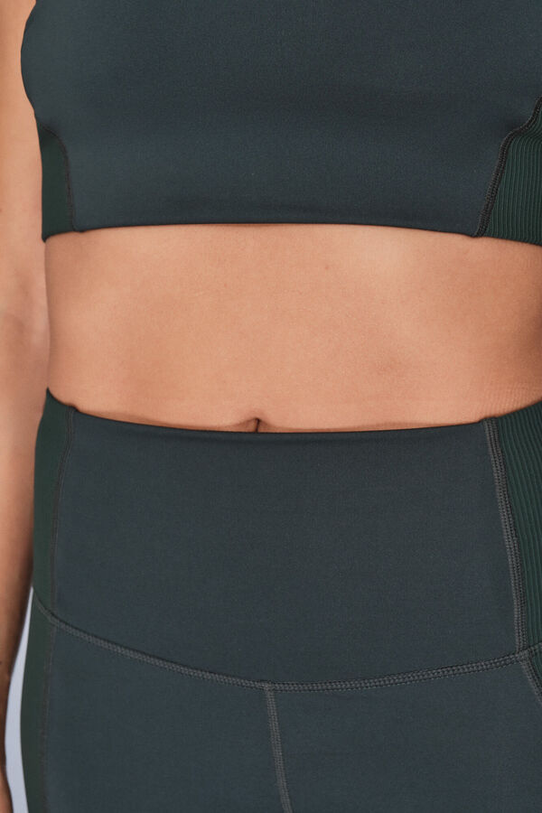 Dash and Stars Leggings 4D STRETCH ciclista verde verde